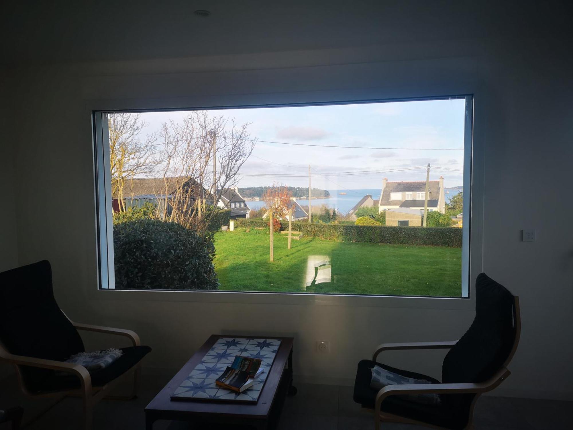 Maison Vue Sur Mer Avec Jardin Carantec Exterior foto