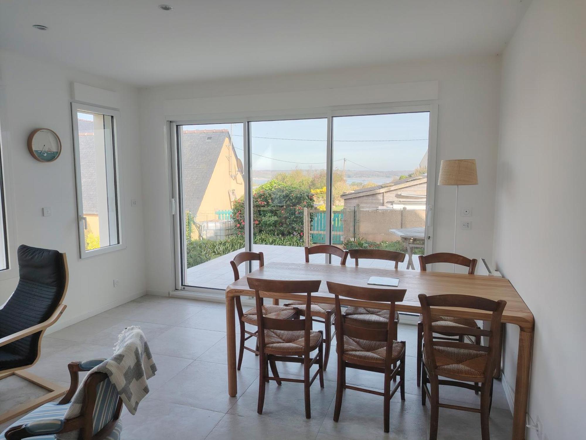 Maison Vue Sur Mer Avec Jardin Carantec Exterior foto